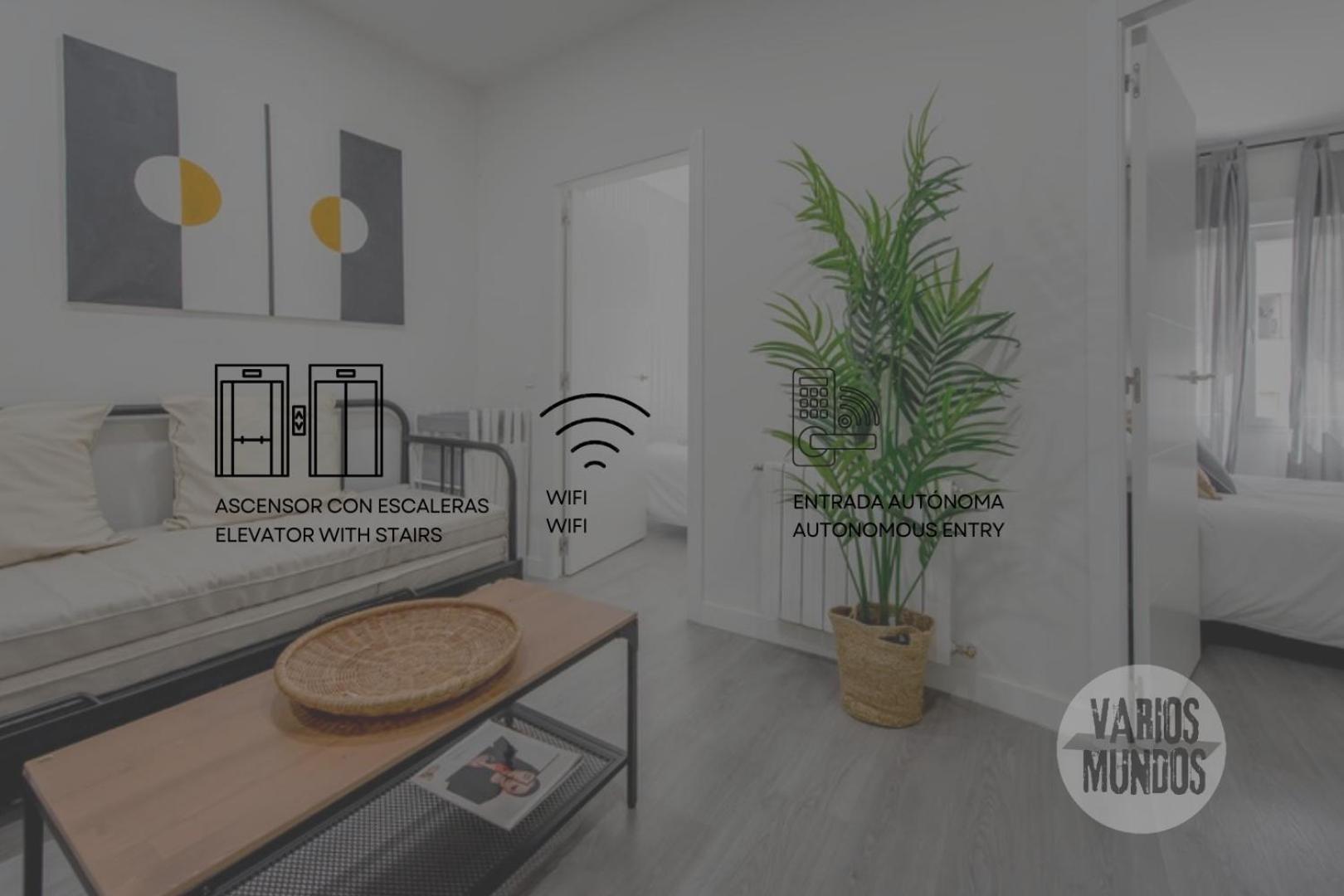 מדריד Excuisite New Apt En Gran Via Para 5Pax E2 מראה חיצוני תמונה